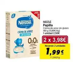 Hiper Usera Nestlé - papilla oferta