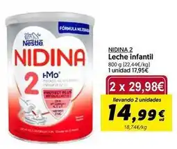 Hiper Usera Nestlé - nidina 2 leche infantil oferta