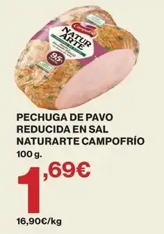 Supercor Natur - pechuga de pavo reducida en sal oferta