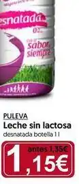 Hiper Usera Puleva - leche sin lactosa oferta