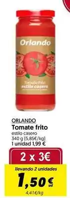 Hiper Usera Orlando - tomate frito oferta