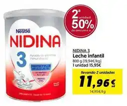 Hiper Usera Nestlé - nidina 3 leche oferta