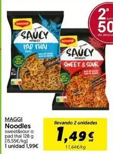 Hiper Usera Maggi - noodles oferta