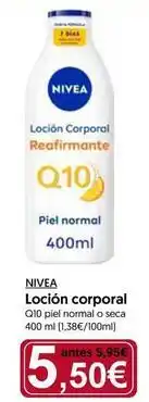 Hiper Usera Nivea - locion corporal oferta