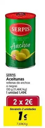 Hiper Usera Serpis - aceitunas oferta