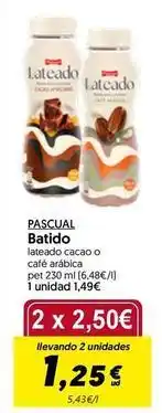 Hiper Usera Pascual - batido oferta