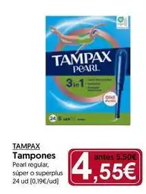 Hiper Usera Tampax - tampones oferta