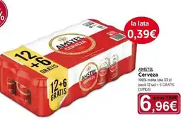 Hiper Usera Amstel - cerveza oferta