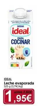 Hiper Usera Ideal - leche evaporada oferta