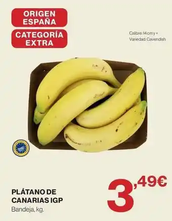 Supercor Origen - plátano de canarias igp oferta