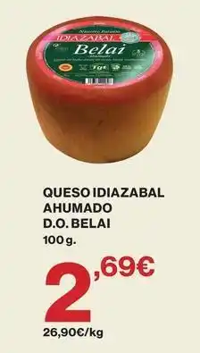 Supercor Idiazábal - queso ahumado d.o. belai oferta