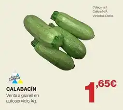 Hipercor Calabacin oferta