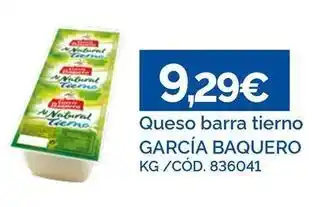 García baquero - queso barra tierno