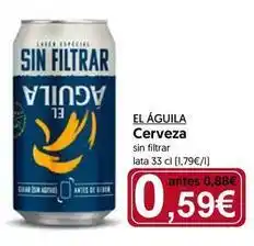 Hiper Usera El águila - cerveza oferta