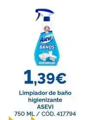 Asevi - limpiador de baño higienizante