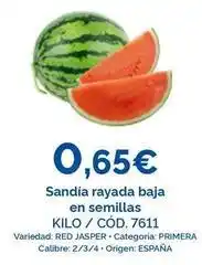 Dialsur Cash & Carry Jasper - sandía rayada baja en semillas oferta