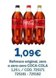 Dialsur Cash & Carry Coca-cola - refresco original, zero o zero-zero oferta