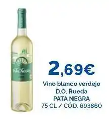 Dialsur Cash & Carry Pata negra - vino blanco verdejo d.o. rueda oferta