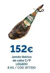 Dialsur Cash & Carry Legado elpozo - jamón ibérico de cebo c/p oferta