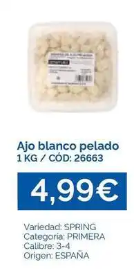 Dialsur Cash & Carry Blanco - ajo pelado oferta