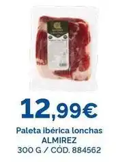 Dialsur Cash & Carry Almirez - paleta ibérica lonchas oferta