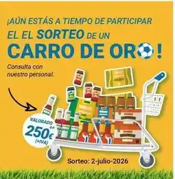Dialsur Cash & Carry Oro - sorteo: 2-julio-2026 oferta