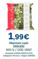 Dialsur Cash & Carry Origen - mezclum cash oferta