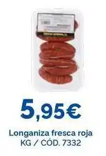 Dialsur Cash & Carry Longaniza fresca roja oferta