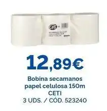 Dialsur Cash & Carry Ceti - bobina secamanos papel celulosa oferta