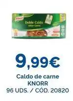 Dialsur Cash & Carry Knorr - caldo de carne oferta