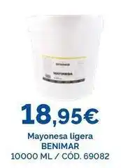 Dialsur Cash & Carry Benimar - mayonesa ligera 10000 ml/cód. 69082 oferta