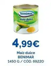 Dialsur Cash & Carry Benimar - maíz dulce oferta