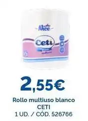Dialsur Cash & Carry Ceti - rollo multiuso blanco oferta