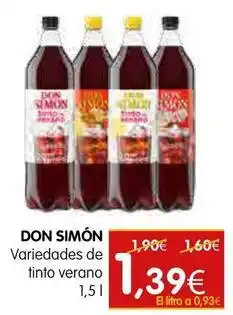 Dicost Don simón - variedades de tinto verano oferta