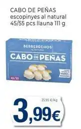 Keisy Cabo de peñas - escopinyes al natural oferta