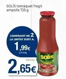 Keisy Solís - tomàquet fregit ampolla oferta