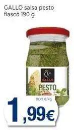 Keisy Gallo - salsa pesto flasco oferta
