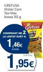Keisy Grefusa - mister corn tex-mex bossa oferta
