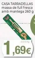 Keisy Casa tarradellas - massa de full fresca amb mantega oferta