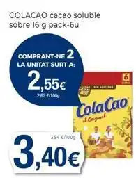 Keisy Cola cao - cacao soluble sobre oferta