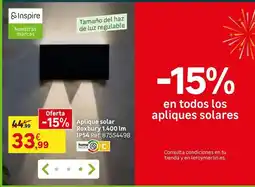 Leroy Merlin Solar - aplique oferta