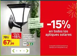 Leroy Merlin Solares - apilable solar led pegaso oferta