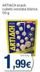 Keisy Artiach - snack cubets xocolata blanca oferta