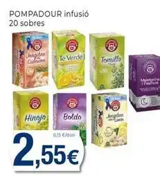 Keisy Pompadour - infusió 20 sobres oferta