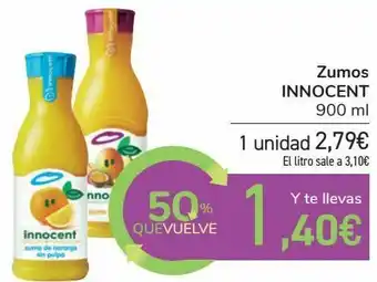 Carrefour Zumos innocent oferta