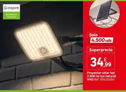 Leroy Merlin Solo - proyector solar led 2,600 in luz natural oferta