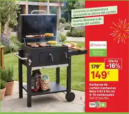 Leroy Merlin Home - barbacoa de carbón centaurus oferta