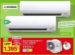 Leroy Merlin Mitsubishi - aire acondicionado oferta