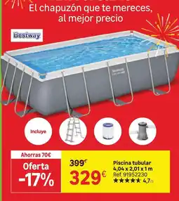Leroy Merlin Bestway - piscina tubular oferta