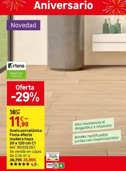 Leroy Merlin Argente - suelo porcelanico filona efecto madera oferta